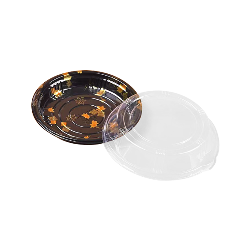 Nedbrydelig cirkulær sushiboks