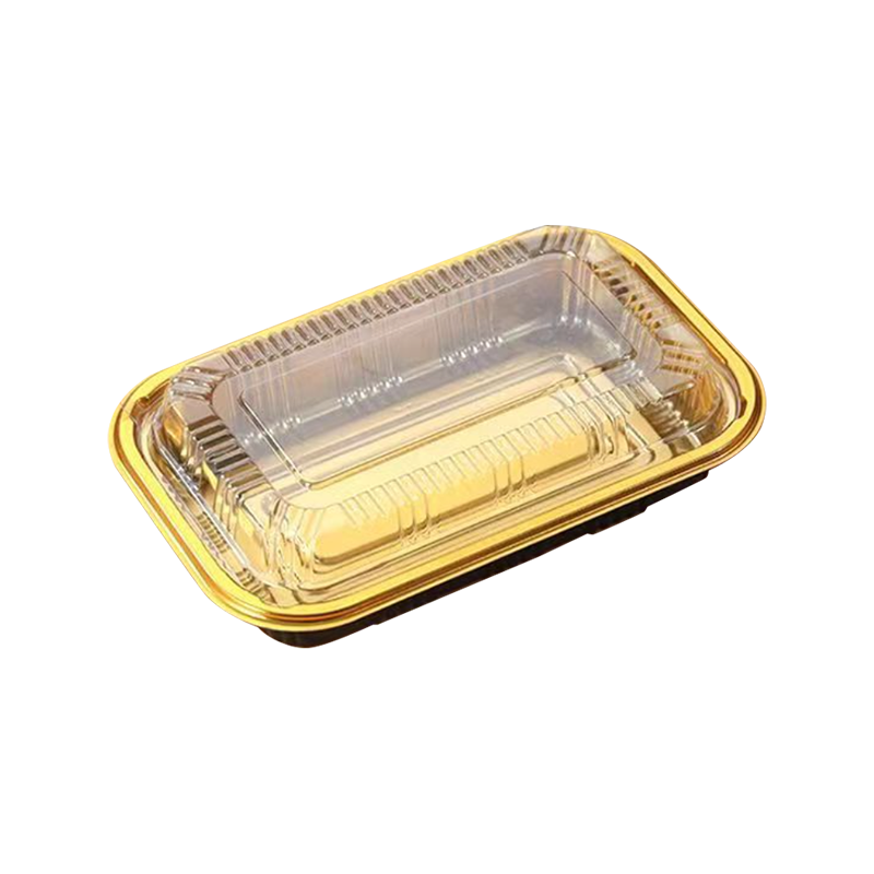 Engangs emballage til salatmad med anti-dug-dæksel