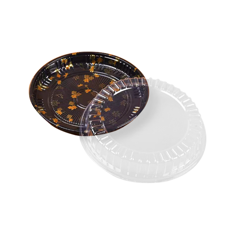 Engangs takeaway sushibakke med gennemsigtigt låg